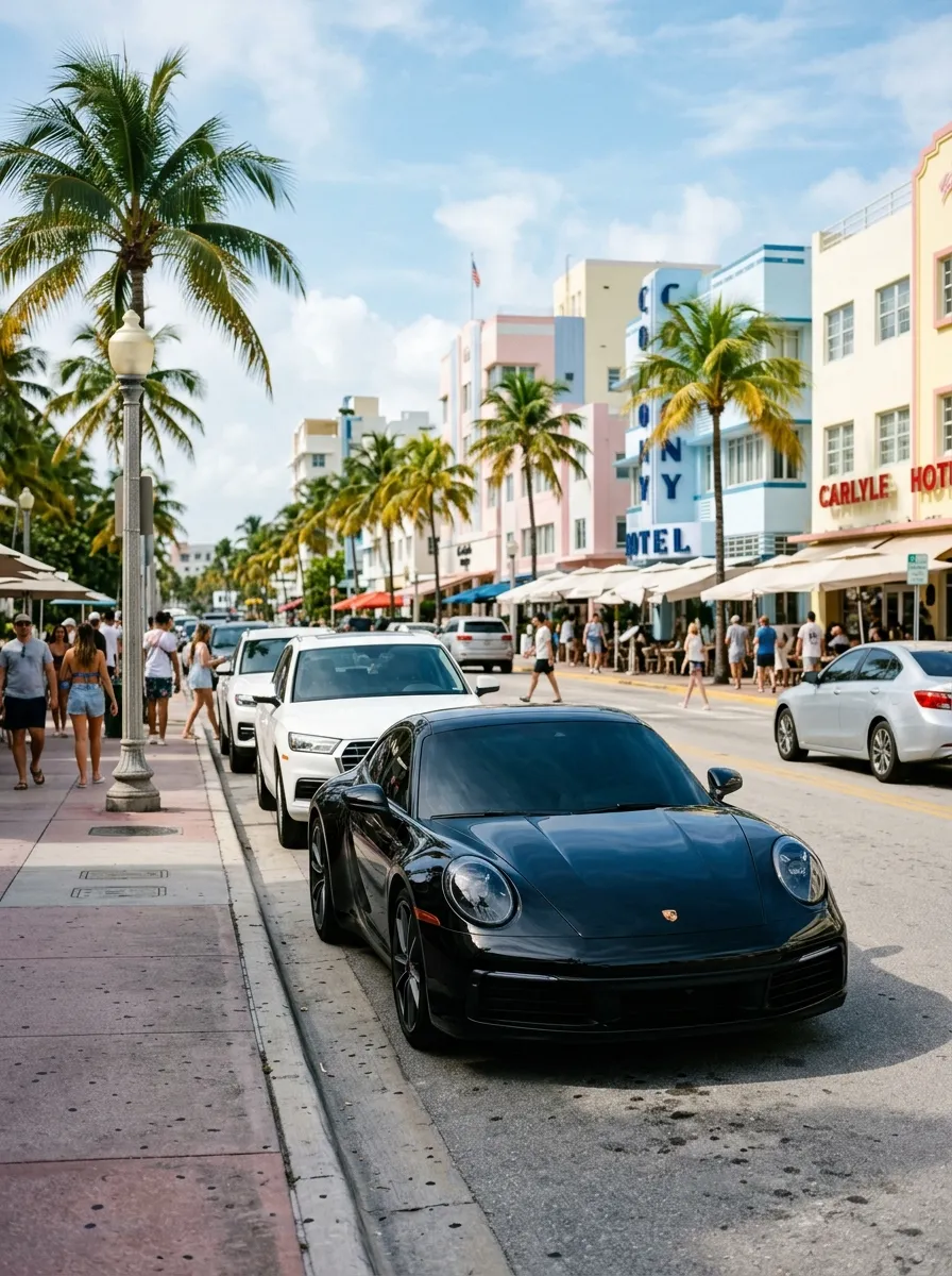 Sports Coupe with 5% Limo HyperOptix tint, Miami, FL