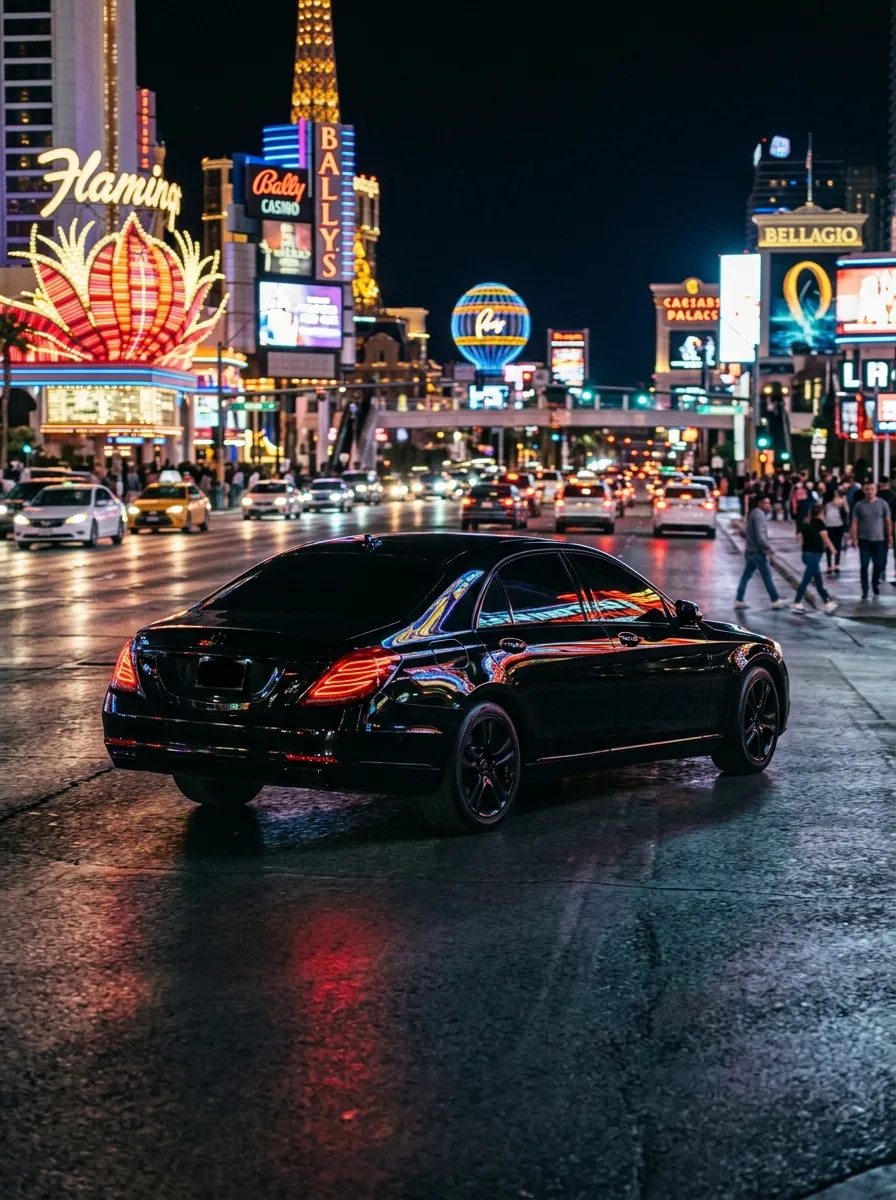 Executive Sedan with 5% Limo HyperOptix tint, Las Vegas, NV