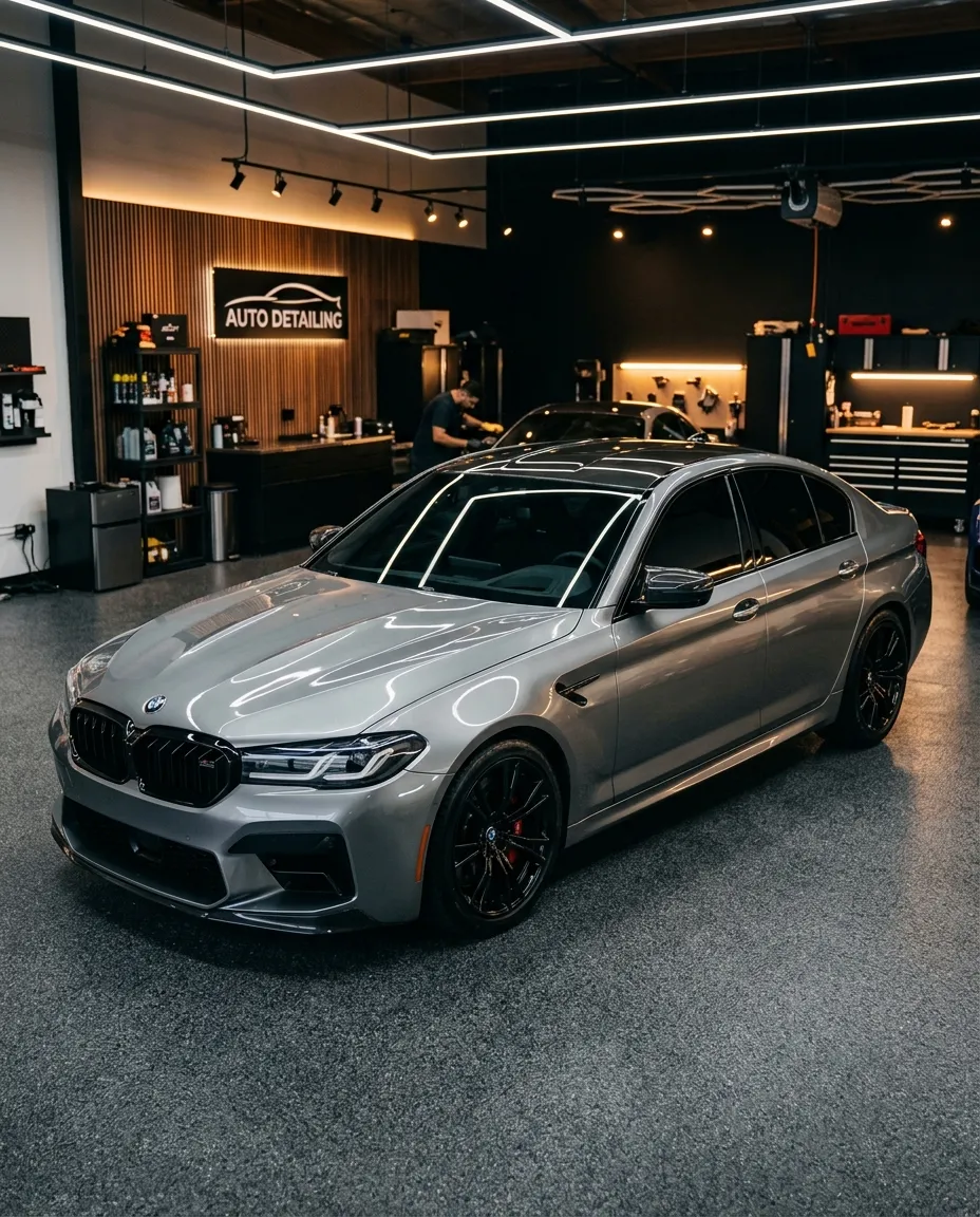 A vehicle finished in HyperPro ceramic tint